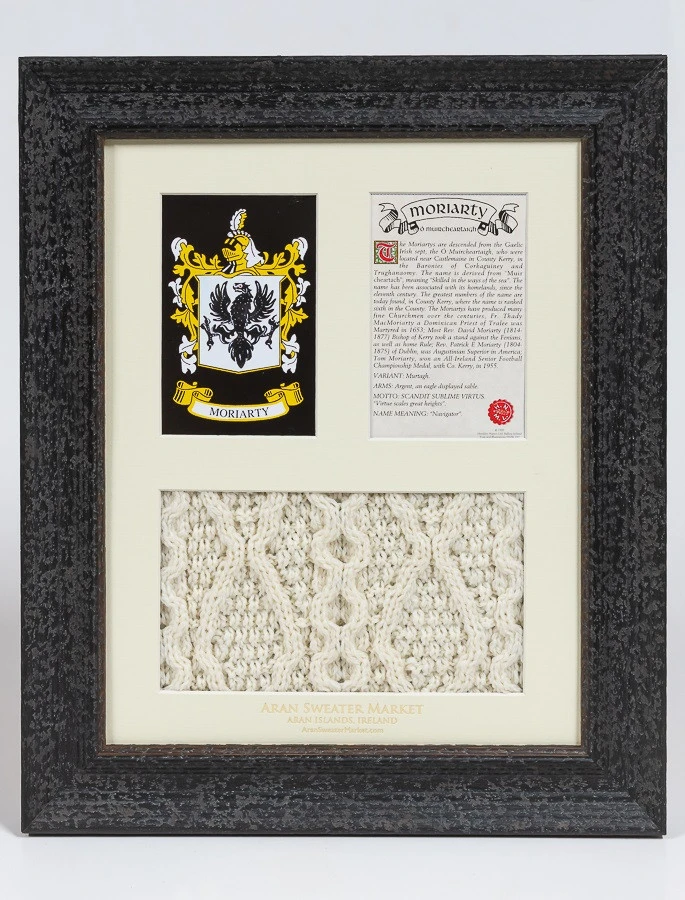 Moriarty Clan Aran & History Display - Image 2