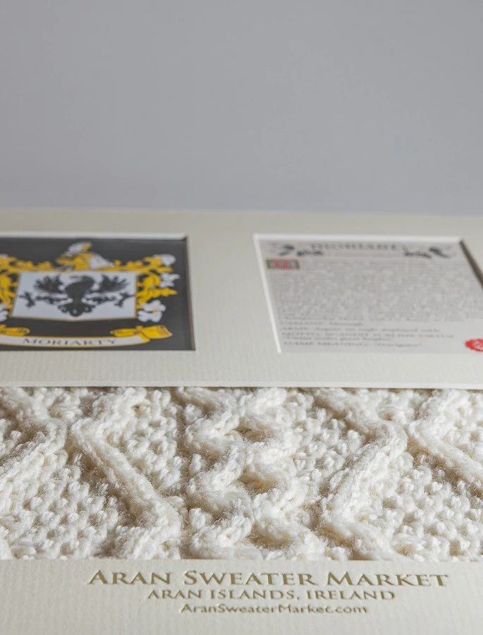 Moriarty Clan Aran & History Display - Image 3