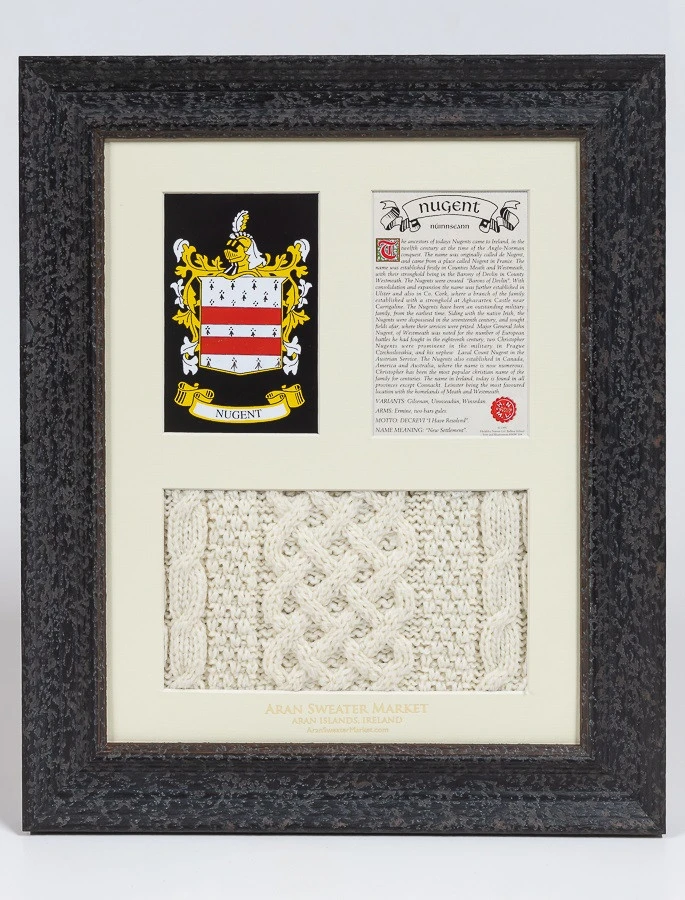 Nugent Clan Aran & History Display - Image 3