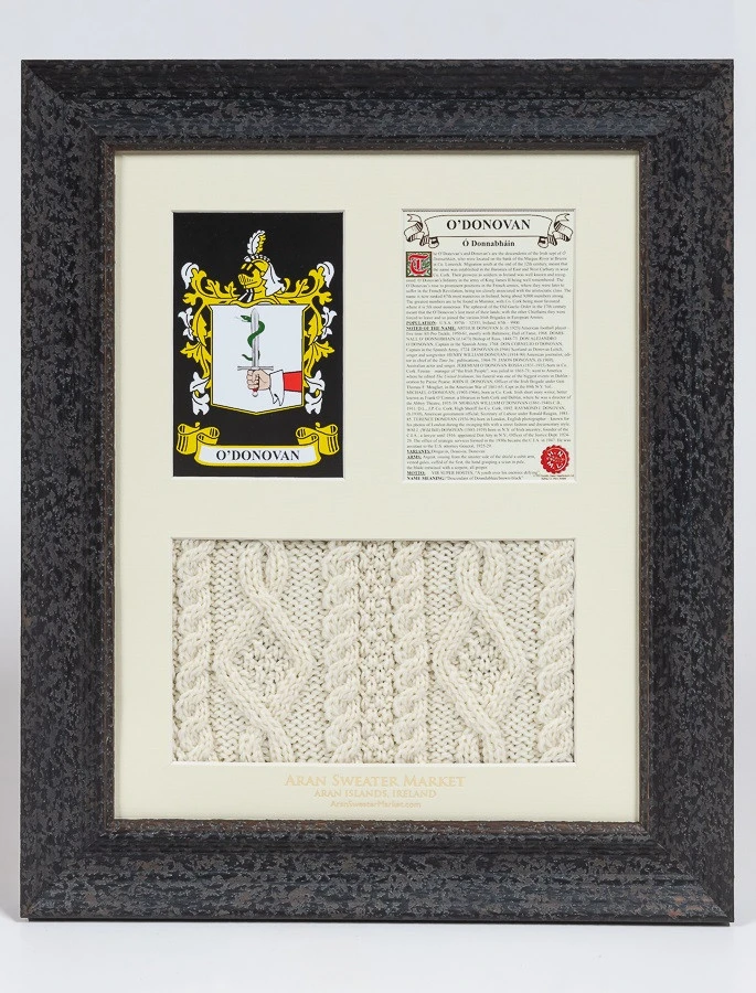 O'Donovan Clan Aran & History Display - Image 2