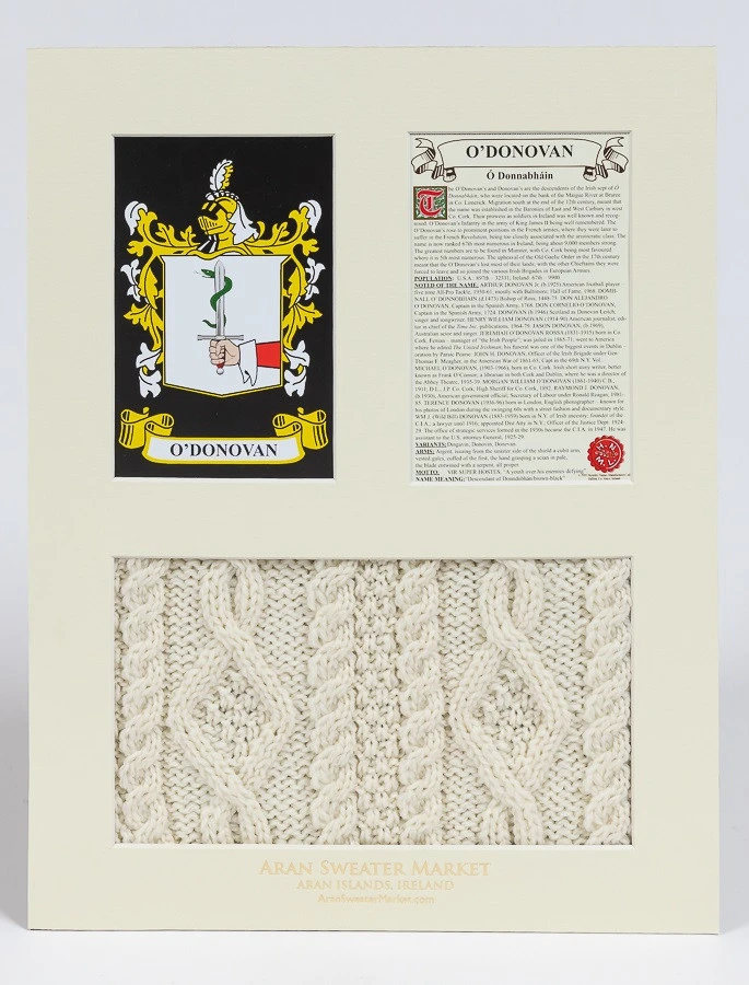 O'Donovan Clan Aran & History Display - Image 3