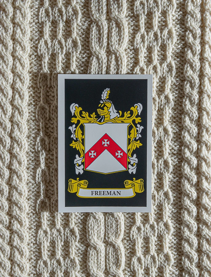 Freeman Clan Aran Throw - Image 2