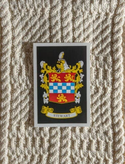 Stewart Clan Aran Throw