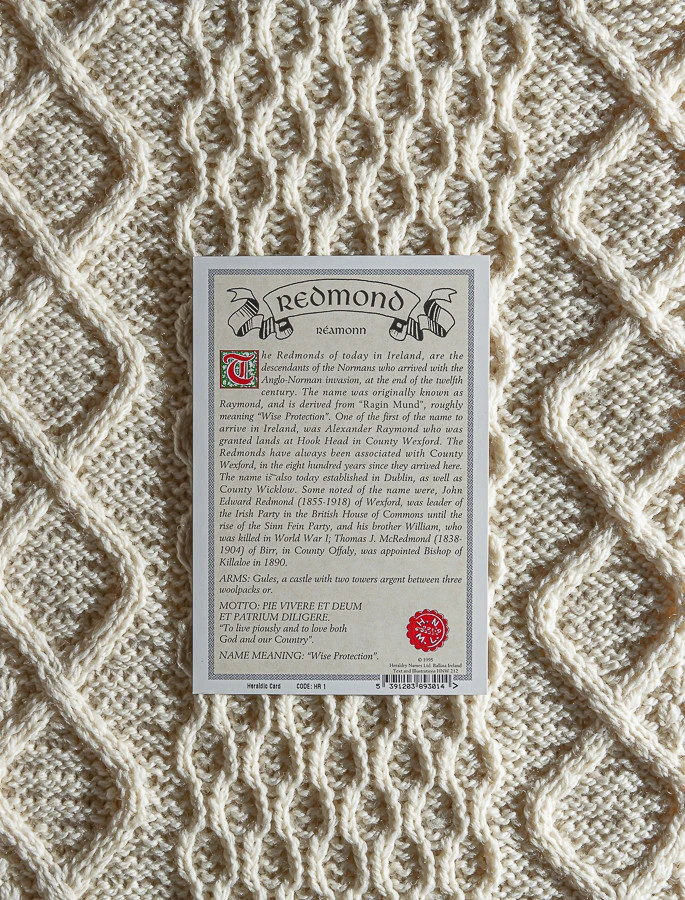 Redmond Clan Aran Throw - Image 4