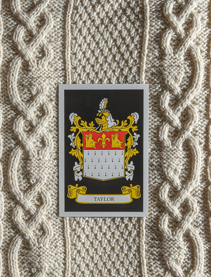 Taylor Clan Aran Throw - Image 4