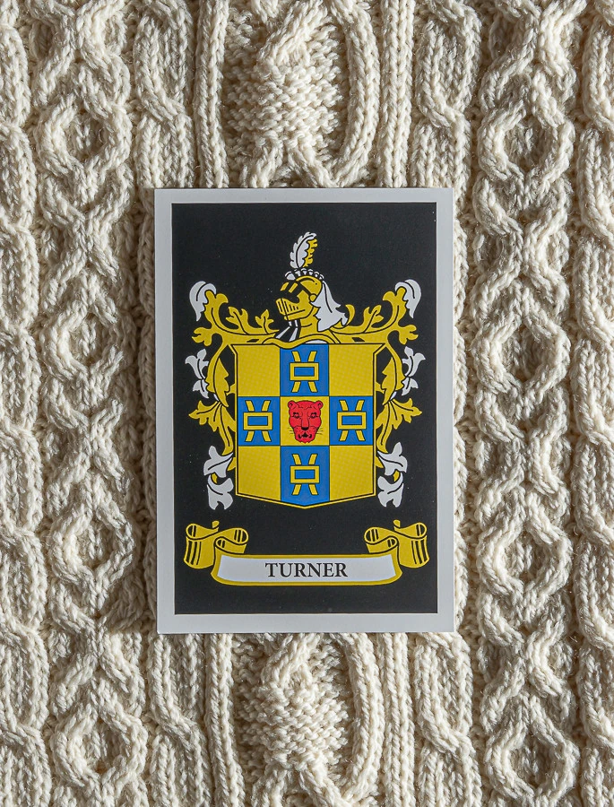 Turner Clan Aran Throw - Image 3