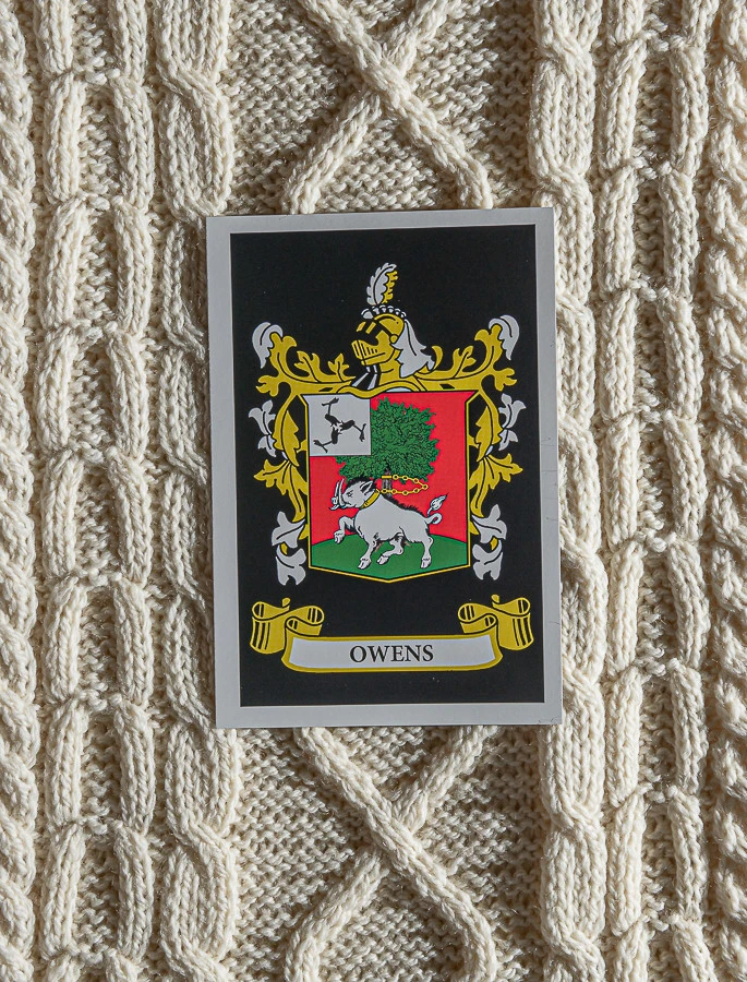 Owens Clan Aran Throw - Image 4