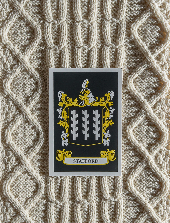 Stafford Clan Aran Throw - Image 3