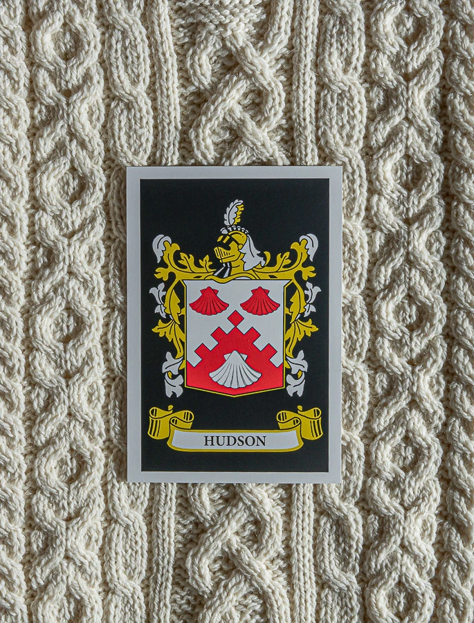 Hudson Clan Aran Throw - Image 3