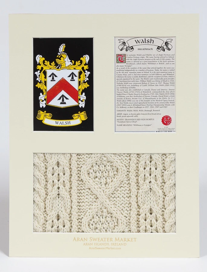 Walsh Clan Aran & History Display - Image 2